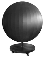 Pantalla LED esférica holográfica 3D con forma de globo, pantalla LED interior para exteriores para publicidad, módulo de bola LED redondo de círculo suave