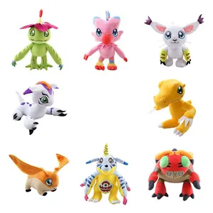 2024 mode tendance produits dessin animé numérique monstre en peluche peluche ornement poupée Anime Digimon aventure peluche