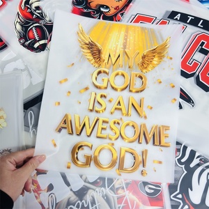Impression par transfert thermique <span class=keywords><strong>de</strong></span> vêtements <span class=keywords><strong>de</strong></span> haute qualité, motifs personnalisés, décalcomanie thermocollante, design <span class=keywords><strong>de</strong></span> transfert thermique lavable - Product Image 5