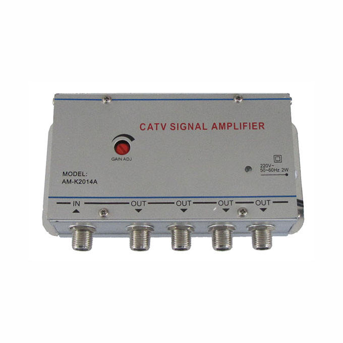 Pct Vc Booster Splitter Tv Coax Cable Amplifier Drop Amplifier For