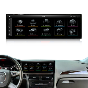 Écran tactile de tableau de bord de <span class=keywords><strong>voiture</strong></span> de 14,9 pouces, <span class=keywords><strong>lecteur</strong></span> <span class=keywords><strong>CD</strong></span>, 4 Go de RAM, DSP <span class=keywords><strong>pour</strong></span> Audi A4 A5 B8 2009-2016, système de navigation GPS Android CarPlay - Product Image 1