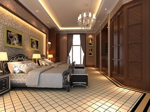 Rendu architectural 3D pour projet de chambre d'hôtel et de villa privée, plan d'aménagement avec solution de projet à guichet unique - Product Image 2