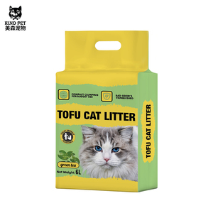 Litière pour chat en tofu jetable de qualité supérieure - Faible poussière et agglomération rapide - Product Image 5