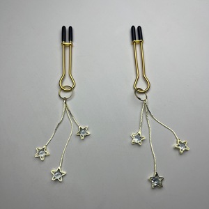 Pinzas eróticas para pezones, pinzas para pezones femeninas para entrenamiento SM, masaje de estimulación de pezones, pinzas para clítoris, seductoras y provocadoras - Product Image 2