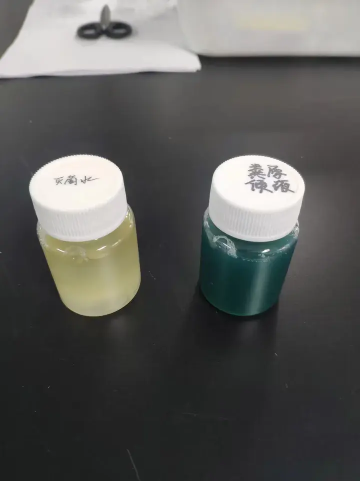 Bactérias minuto em kits de teste de água para bactérias coliform e bactérias não coliforme inclui e cola fabricante