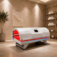 Lit de thérapie par lumière rouge infrarouge pour le corps entier, à usage commercial et domestique, de qualité médicale, avec LED 660 850nm, photobiomodulation, PEMF, sauna