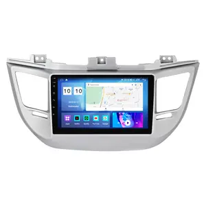 MEKEDE MS IPS tela sensível ao toque 8 + 128g estéreo do carro para Hyundai Tucson 2014-2018 BT auto rádio 9 polegada android carro vídeo player