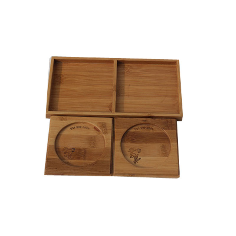 Оригинальная Подарочная коробка из бамбукового материала для чая, конфет, кофе
