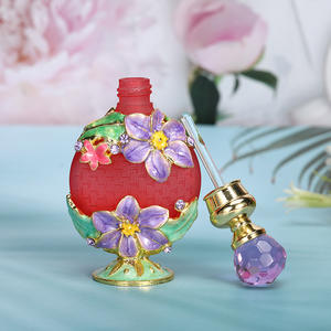 10ML alloy enamel <b>retro</b> style perfume delicate floral scent luxurious enamel fragrance chic enamel perfume - Product Image 2