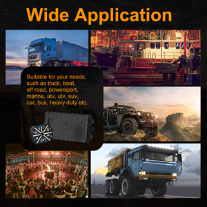 Panneau de commande universel 8 gangs ON OFF, couleur bleue, interrupteur LED, 80a, <span class=keywords><strong>Circuit</strong></span> DC 12-24V, panneau de commande, boîte, système d'alimentation de relais pour voiture - Product Image 6