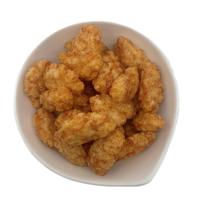 Kerupuk nasi sehat rendah kalori pedas yang ramah Vegan dikemas dalam tas