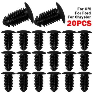 Clip de fixation automobile 16,1 mm x 22 mm, attache en plastique pour réparation automobile, usage général, pièce n° 00125 - Product Image 5