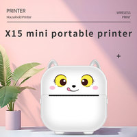 Portable chat Mini imprimante enfants cadeau autocollant fabricant Machine papier thermique téléphone reçu imprimantes bricolage