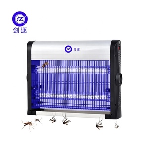 <span class=keywords><strong>Lampe</strong></span> <span class=keywords><strong>anti</strong></span>-moustiques JZ 20W en alliage d'aluminium avec lumière UV attrape-mouches et mites machine électrique écologique <span class=keywords><strong>pour</strong></span> tueur d'insectes volants - Product Image 1