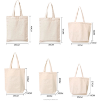 Sac fourre-tout pliable en toile de coton pour voyage avec pochette de rangement assortie pour les vacances, la plage, la piscine, les sorties estivales et les essentiels de l'été