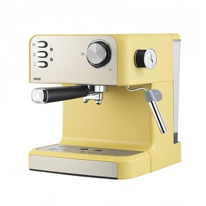 เครื่องชงกาแฟเอสเพรสโซ่ไฟฟ้า1.6L ทันสมัยดีไซน์ถ้วยเดียวเครื่องกึ่งอัตโนมัติอลูมิเนียมสำหรับใช้ในบ้านและรถยนต์ - Product Image 1