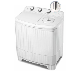 Lavasciuga Semiautomatica Top di Gamma con Doppia Vasca, Alta Efficienza, Struttura in Plastica, Capacità 6kg - Product Image 1