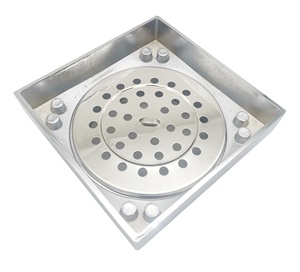 Escurridor de suelo de latón para baño, escurridor de suelo de latón con marca de agua ND310 - Product Image 6