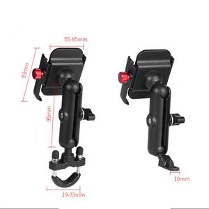 X424 Mobile Phone Holder Bracket Metal Motorcycle Phone Holder for Bike - Product Image 2