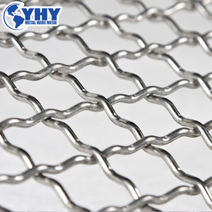 Thép Cường Độ Cao Crimped Wire Mesh Cho Khai Thác Mỏ Sàng Màn Hình Lưới - Product Image 3