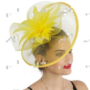 Sombreros de Sinamay y Fascinators de Moda para Eventos, Actuaciones de Danza, Bodas, Fiestas y Sesiones de Fotos - Product Image 3