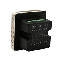 Contrôleur de ventilateur d'air frais avec télécommande via l'application Tuya, pour la surveillance de CO2, PM2.5, PM10, COV, température, humidité, compatible Wifi, pour systèmes CVC et récupérateurs.