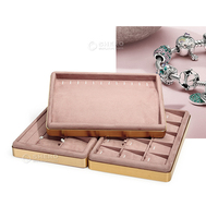 Plateau à bijoux spécial pour magasin de bijoux plateau d'affichage cadre en métal bague boucle d'oreille bracelet montre collier bracelet plateau de rangement