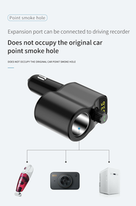 เครื่องเล่น MP3 บลูทูธในรถยนต์ <span class=keywords><strong>BT01</strong></span> พร้อมที่ชาร์จในรถยนต์แบบ USB 12/24V ชนิดเสียบช่องจุดบุหรี่ ตัวส่งสัญญาณ FM ในรถยนต์ - Product Image 2