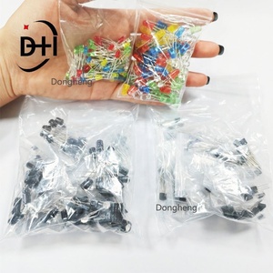 Kit de Componentes Electrónicos Mega de 1900 Piezas que Incluye Surtido + Condensadores + Resistencias + LED + Transistores + Conectores DC + PCB + Amplificador Operacional - Product Image 4