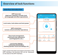 Serrures de porte intelligentes étanches IP67 de haute qualité Tuya TTLOCK avec carte-clé NFC, cylindres Europrofile