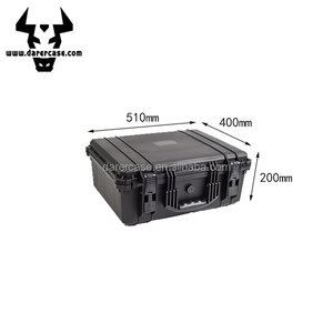 DPC096 Estuche de equipo de plástico práctico de alta calidad de protección estándar con espuma y logotipo para dispositivo electrónico - Product Image 2