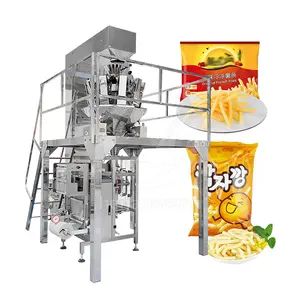 OCEAN Frozen French Fries Vegetal Microondas Popcorn Bag Fill Seal Food Freeze Dry Fruit Pack Machine