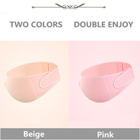 Ceinture de soutien de grossesse respirante et confortable pour le dos et l'abdomen, 100% coton et polyester, tailles L/XL