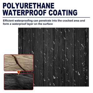Super Elastic Eco-Friendly Polyurethane-Based Two Component Fast Curing Waterproofing Coating for Kitchen Living Room Walls Tile - Product Image 3