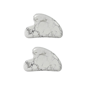 Planche de Gua Sha en howlite naturelle, vente en gros d'usine, masseur de soin de la peau pour salon de beauté - Product Image 3