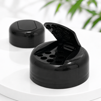 Bouchon doseur à clapet en plastique PP de 52 mm pour pots à épices, avec trous de distribution, pour l'emballage et la fermeture de bouteilles d'assaisonnements - Vente en gros