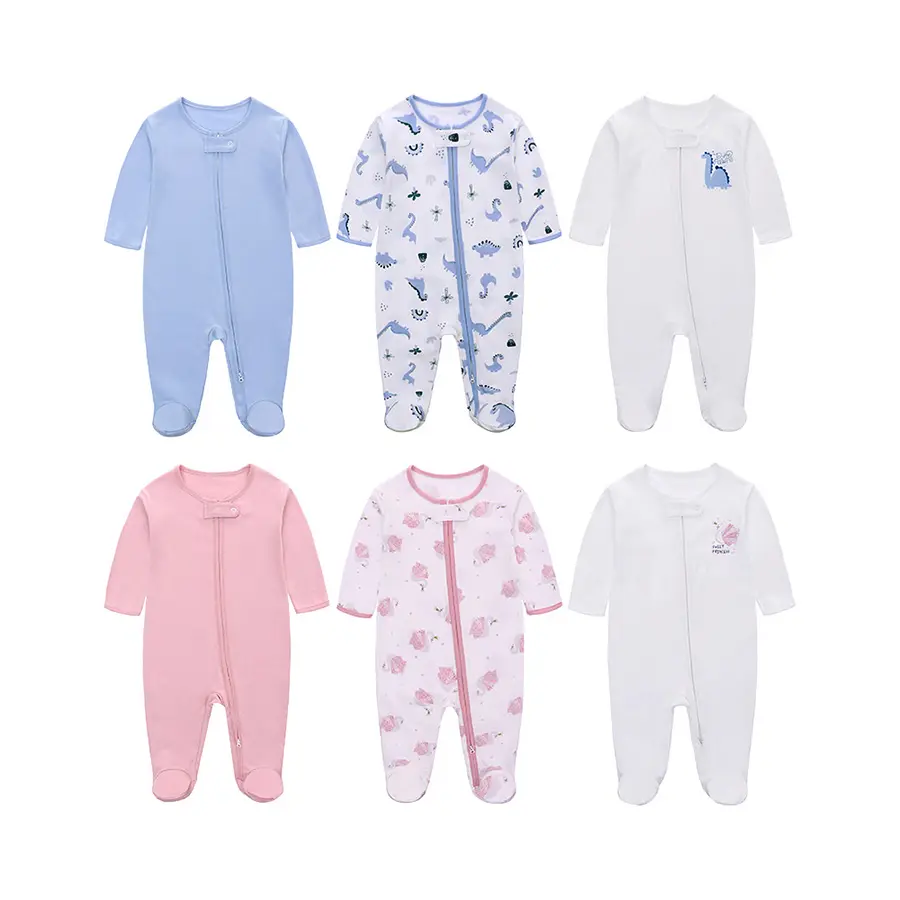 Stylish Design new born baby clothes sets 0-3 months 3 pack 100% Cotton baby girl clothes 12 month Comfortable baju bayi