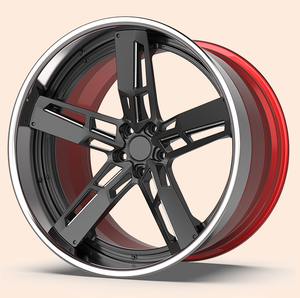 Roues concaves à lèvres profondes polies forgées 19 pouces Jantes en alliage fraisé 4x100 pour Toyota bmw e60 x5 vw <span class=keywords><strong>polo</strong></span> - Product Image 5