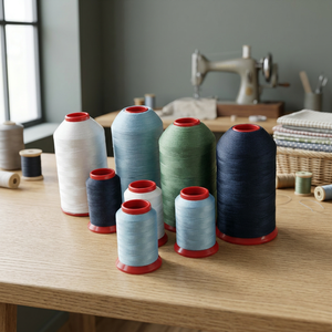 Bon produit en corée, fil à coudre en Polyester, fil pelucheux sans génération de particules pour la salle blanche et les vêtements ESD - Product Image 3