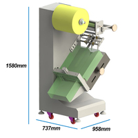 Mini Machine à emballer automatique pour pâtes alimentaires, 2 unités, appareil d'emballage pour cookies et nouilles
