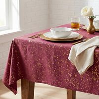 Nappe en velours luxueuse, lavable en machine, en polyester, résistante aux plis, idéale pour les banquets, les mariages et les réunions