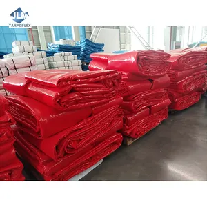 Waterproof PVC Coated Canvas Panama Tarpaulin For pvc tarpaulin truck cover