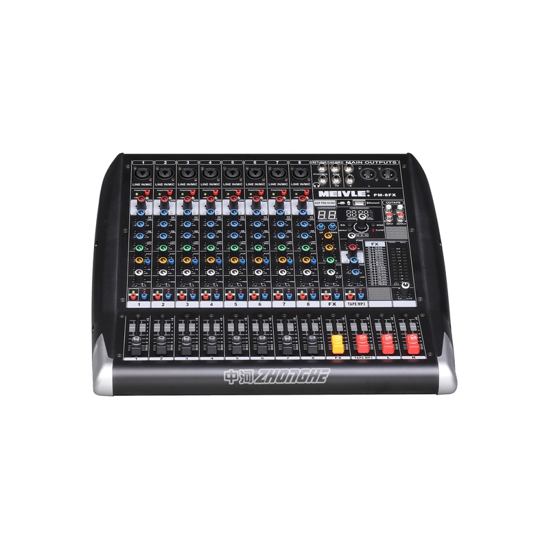 PM 8FX Dj Music Mixer Audio
