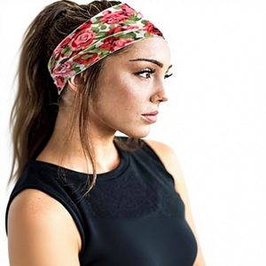 Set di 12 Fasce per Capelli da Donna in Spandex/Cotone con Stampa Animalier Boho, Larghe ed Elastiche, per Yoga e Allenamento - Product Image 3