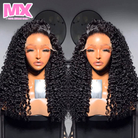 Venta al por Mayor de Pelucas de Cabello Humano con Frente de Encaje HD de 180% de Densidad para Mujeres Negras, Cabello Virgen Brasileño, Peluca con Frente de Encaje Transparente