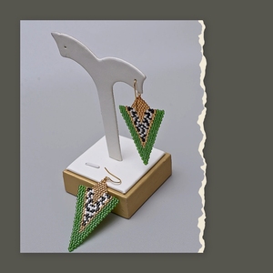 Handmade Bohemian 24K <b>Gold</b> Plated Drop <b>Earrings</b>-Custom Fashion Statement Jewelry for Wedding & Anniversary - Product Image 6