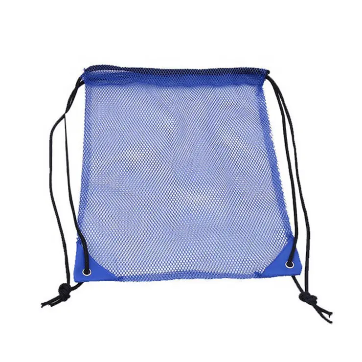 Custom Cheap Wholesale Sport Gym Sack Promotional Mesh Drawstring Bag