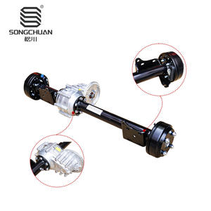 Ensemble d'essieu arrière pour voiturette de golf EZGO TXT 73500-G01, fabricant d'origine, matériau en acier - Product Image 1