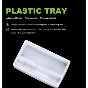 Custom Size <b>Disposable</b> Electric <b>Toothbrush</b> Blister Tray Packaging Plastic PS Material OEM/ODM Service - Product Image 2