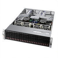 SYS-220U-TNR Supermicro 2U Ultra Rack Server Dual 3rd Gen Xeon 24x2.5 NVMe SAS SATA 32 DDR4 Enterprise Storage Server
